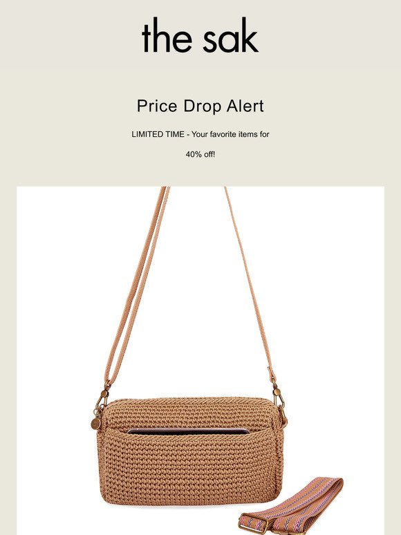 Exciting news - Cora Smartphone Crossbody - Hand Crochet - Bamboo is on sale!