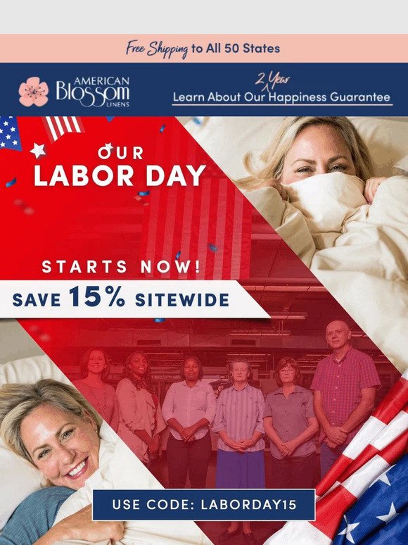 Our LABOR DAY SALE Starts Now! 🤩🇺🇸
