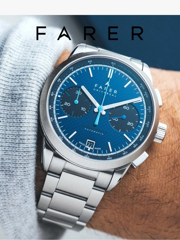 Steel Bracelets For The Farer Chrono-Classics Now Available