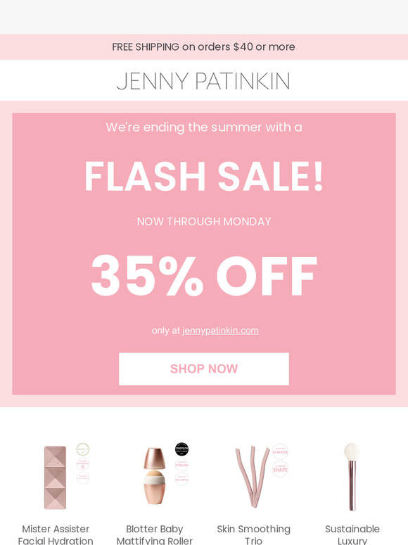 Get 35% off in our End of Summer Sale!