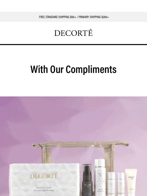 Complimentary Mini Skincare Ritual