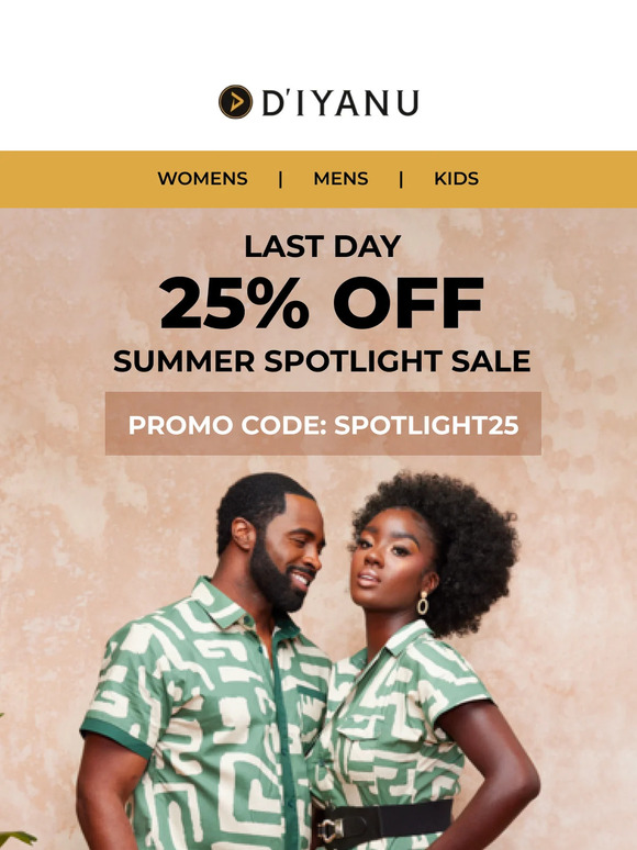 ⌛LAST DAY! 25% off is going…