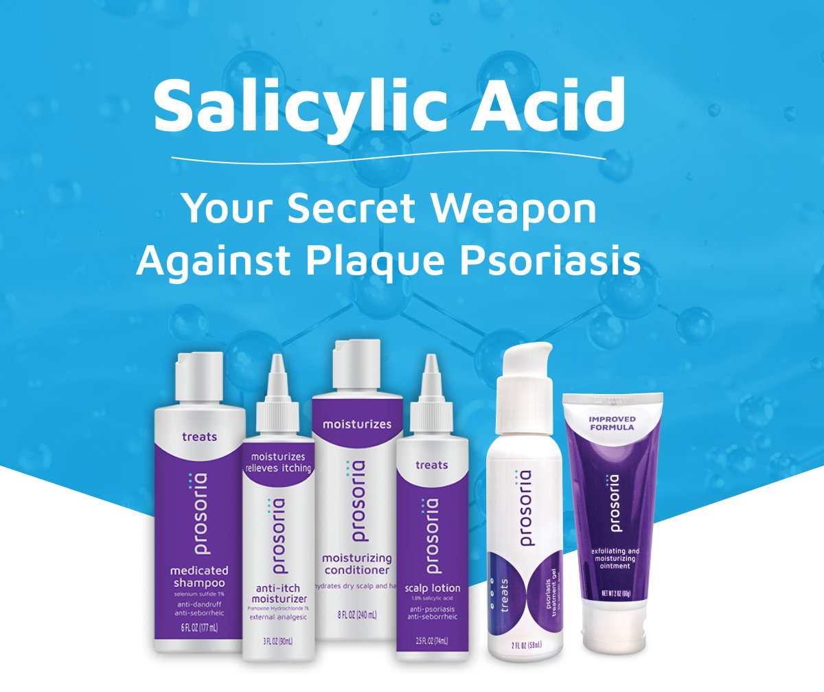 Salicylic Acid. Your secret weapon against plaque psoriasis