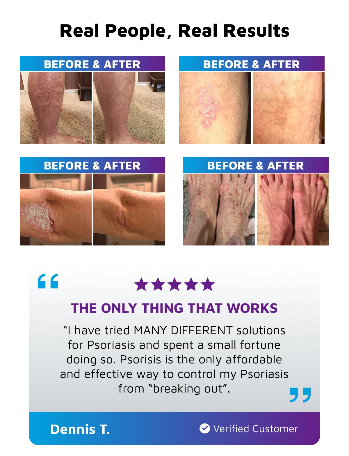 Real people, real life changing results