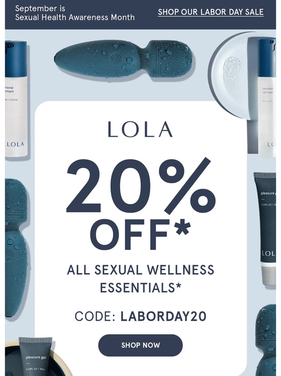 LOLA Email Newsletters Shop Sales Discounts and Coupon Codes