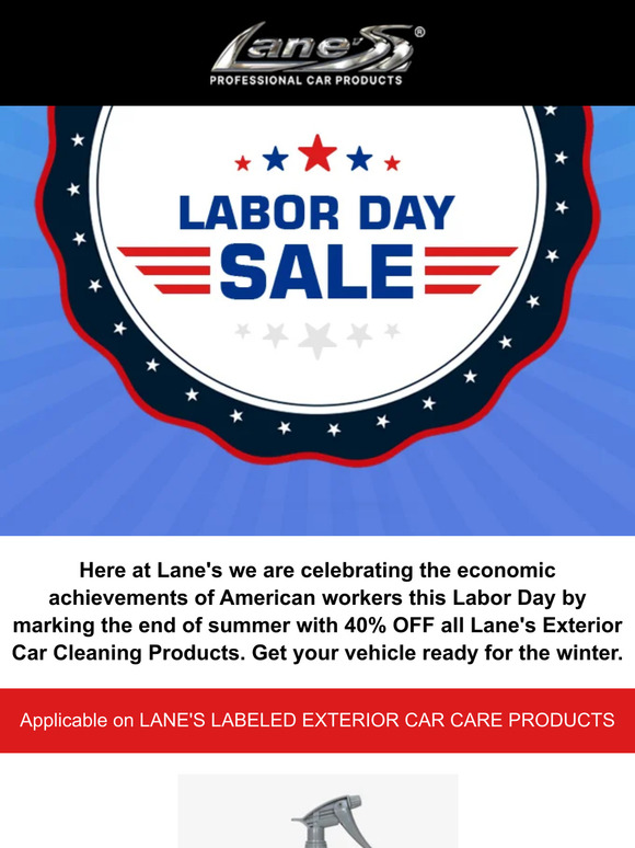 40% OFF LABOR DAY SALE - Summer Is Coming To A Close
