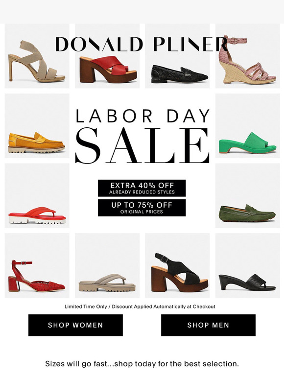 Labor Day Sale Time! Extra 40% Off