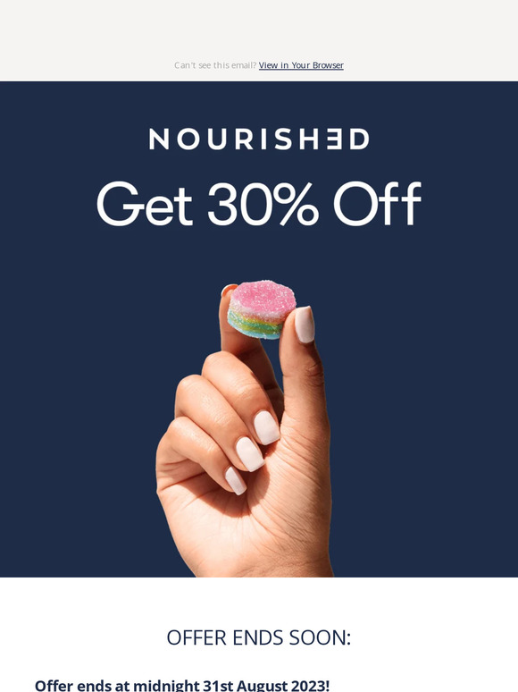 Last Chance To Get 30% Off ✨