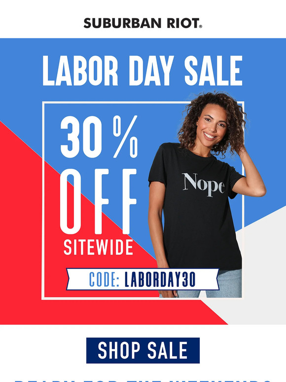 Labor Day Sale!