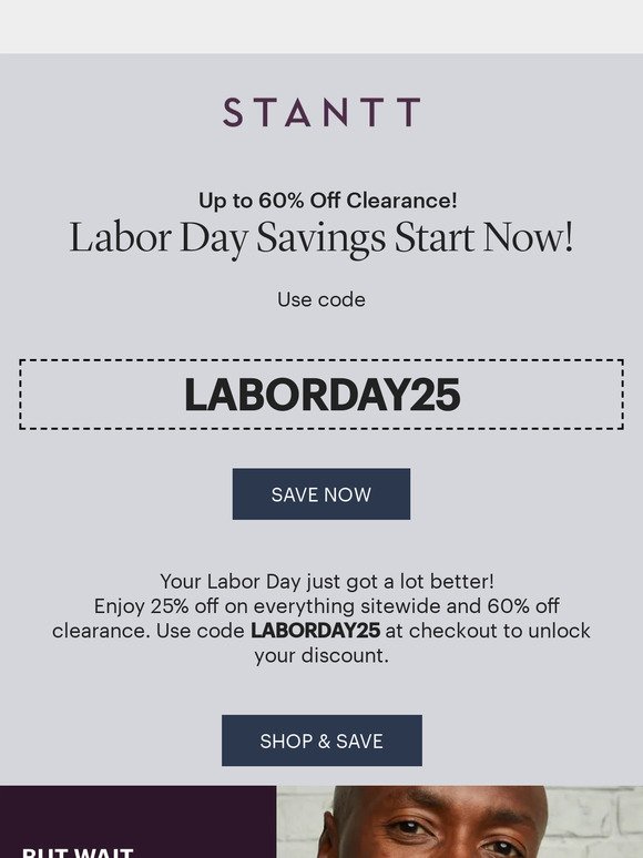 Labor Day Sale: Save Up To 60% Today!