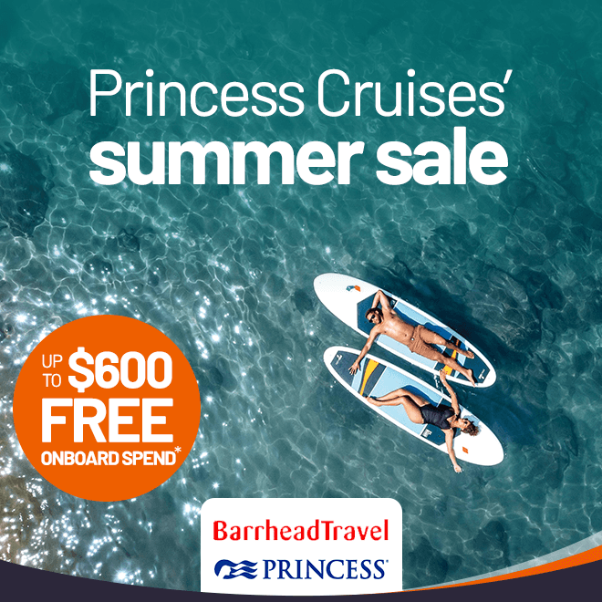 TravelSupermarket Princess Cruises' summer sale is on now 🚢 Milled