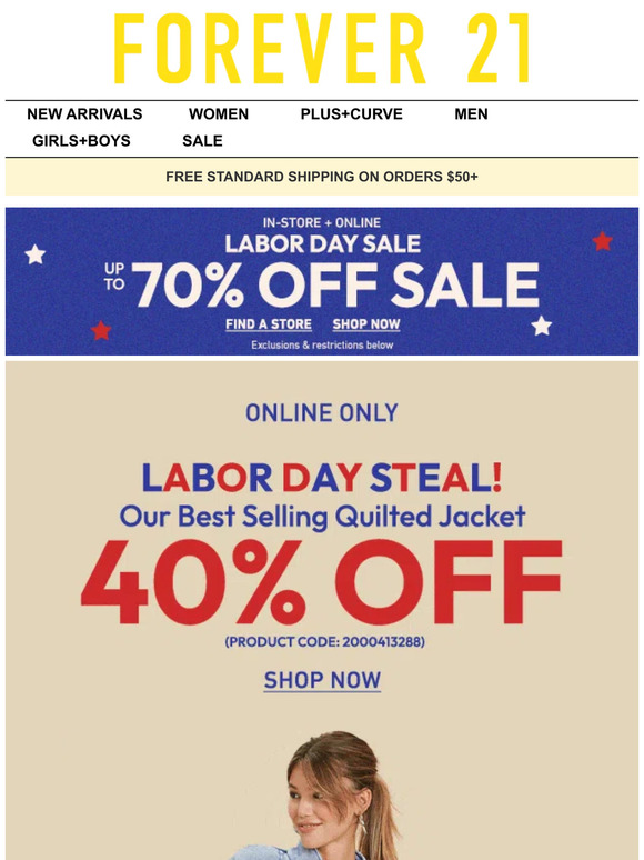 Quilted Jacket 40% OFF ‼️