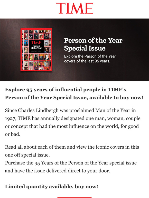 Explore 95 years of TIME's Person of the Year: Special Issue