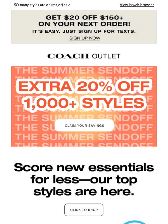 Coach Outlet's fall flash sale is almost too good to be true: 12