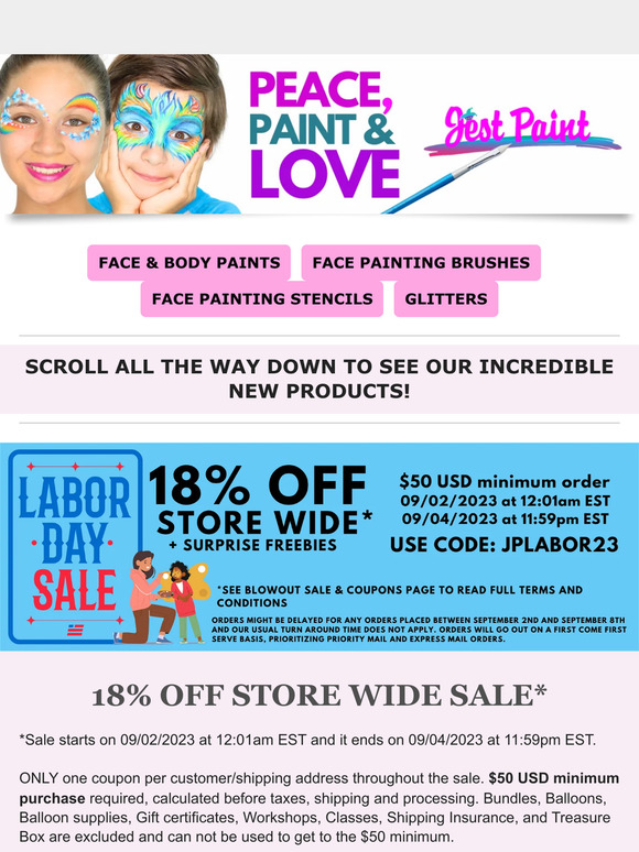 Sale starts tomorrow: 🤑18% OFF Sale + Freebies 🎉