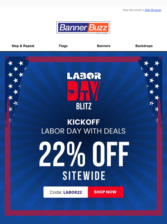 Labor Day Blitz is Here!