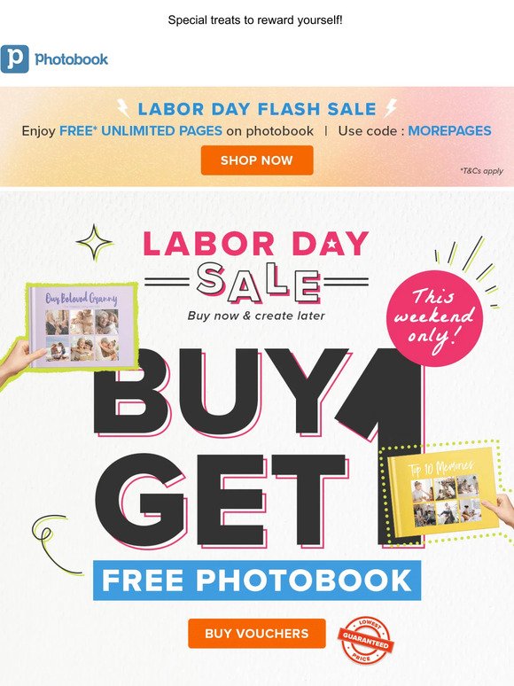 Labor Day Sale: Buy 1 Get 1 Free  🎉