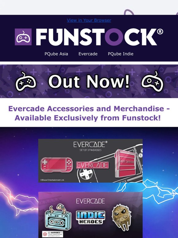 Evercade Accessories and Merchandise Now Available!