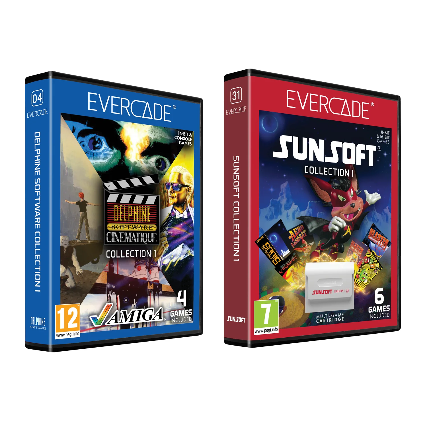 Image of Delphine Software Collection 1 and Sunsoft Collection 1 Double Pack
