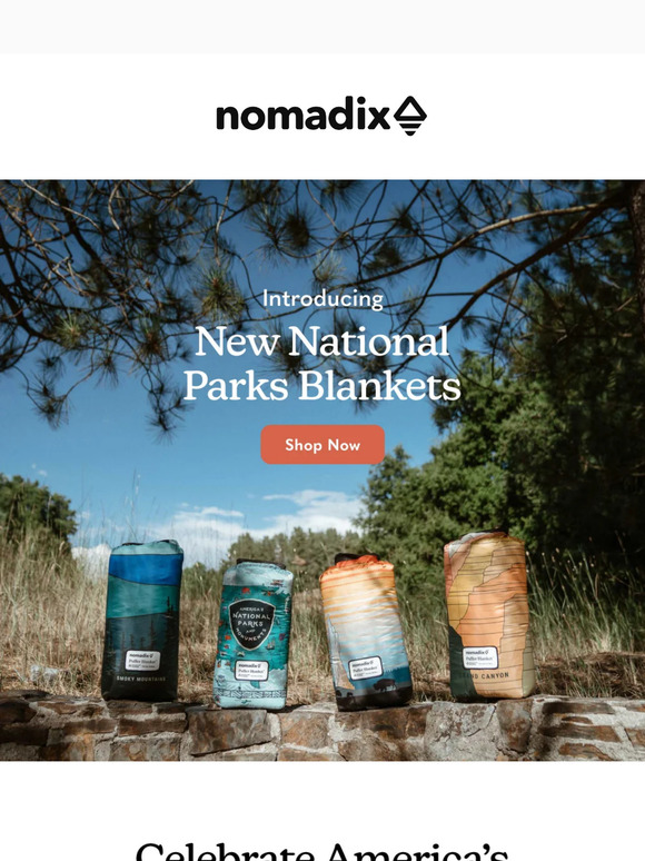 NEW National Parks-Inspired Puffer Blankets 🏞️