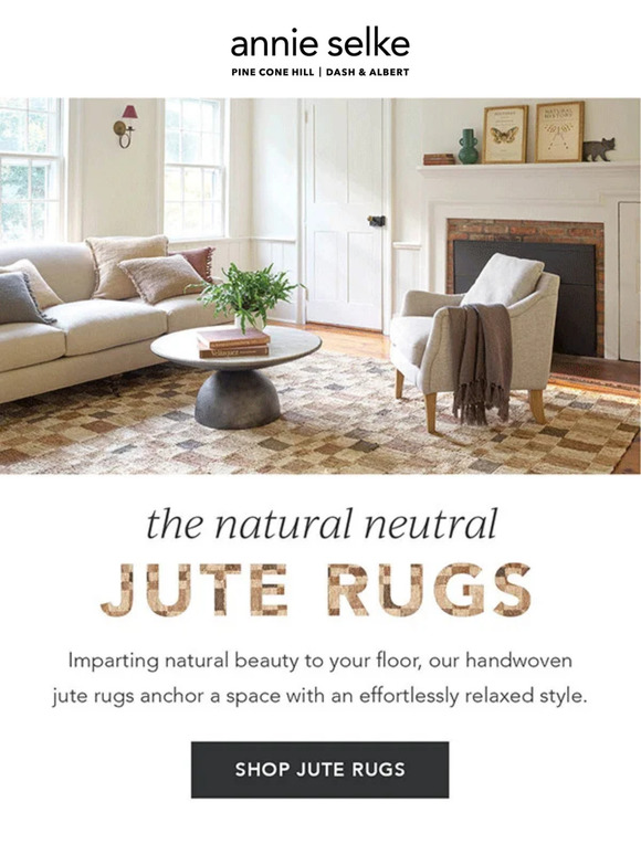We picked these natural jute rugs just for you!