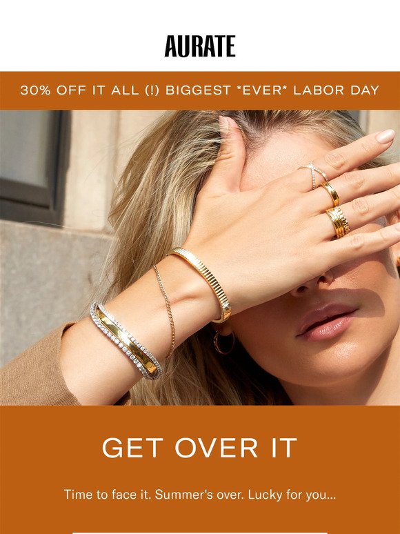30% OFF bc summer is over