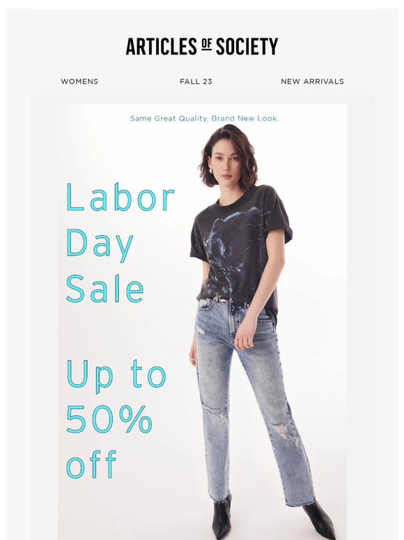 Celebrate Labor Day with Savings! 🌟 Up to 50% Off Your Faves!