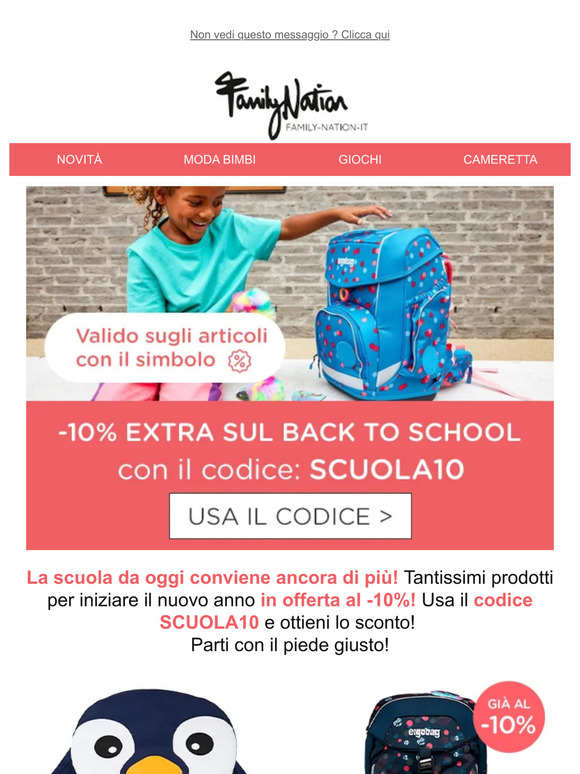 😮 Tutta Per La Scuola al -10%! Solo Per Te! 😮