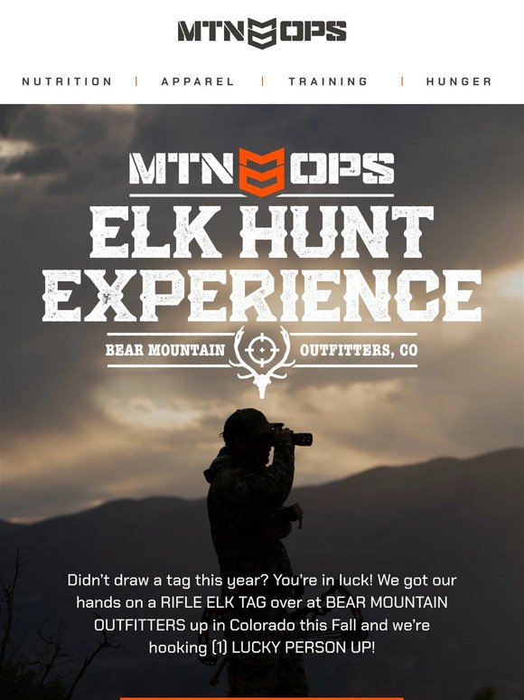 HUNT ELK WITH US THIS FALL