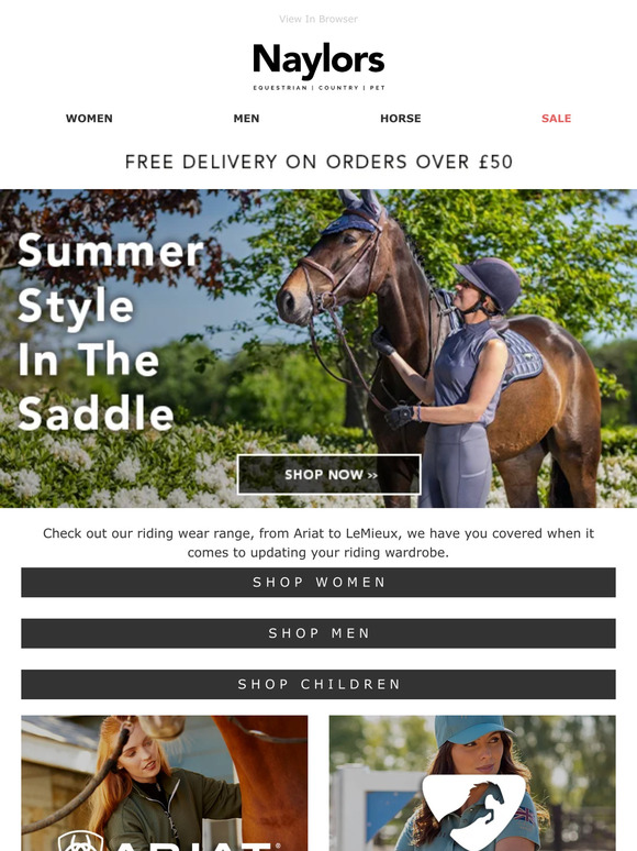 naylors Update Your Summer Wardrobe Milled