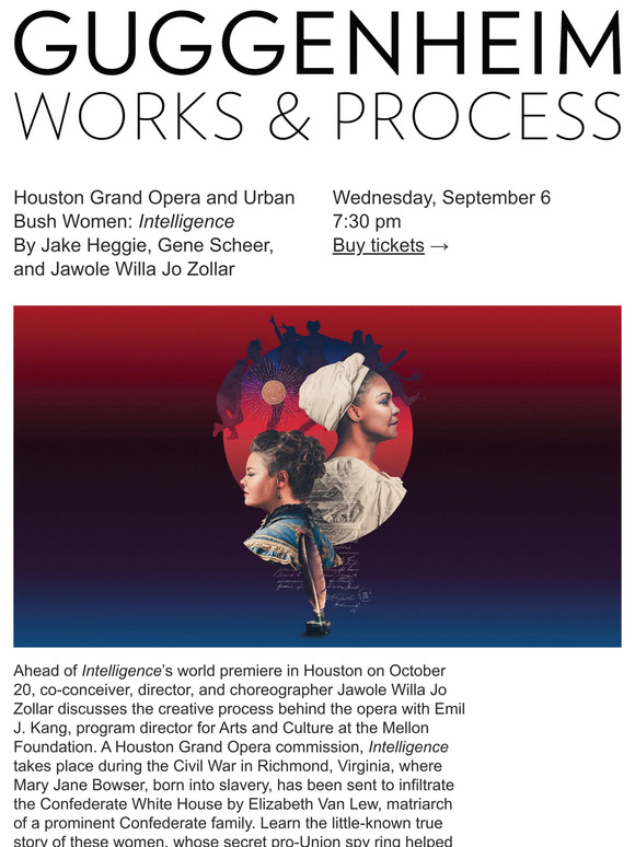 Houston Grand Opera and Urban Bush Women: Intelligence