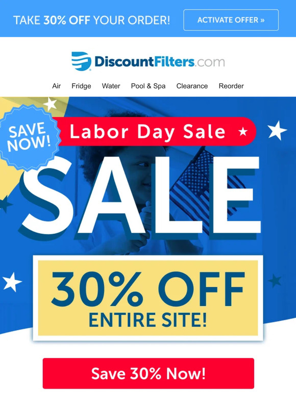 It's Time For Labor Day Weekend Savings! 🇺🇸