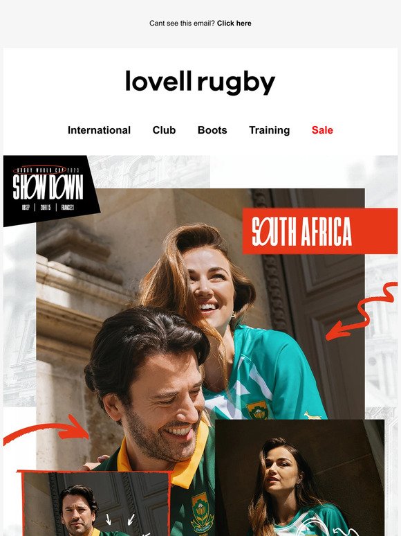 👉 The South Africa RWC 23 range is here! 👈
