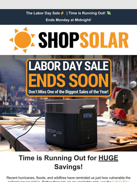 Shop Solar Don t Miss One Of The Biggest Sales Of The Year Milled shop-solar-don-t-miss-one-of-the-biggest-sales-of-the-year-milled