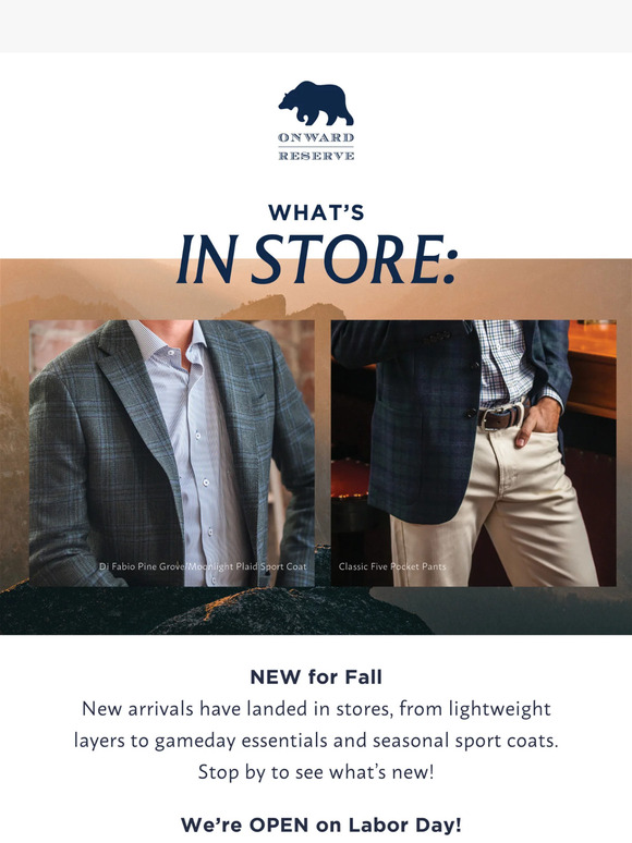 What's In Store: Gameday + New Fall Arrivals