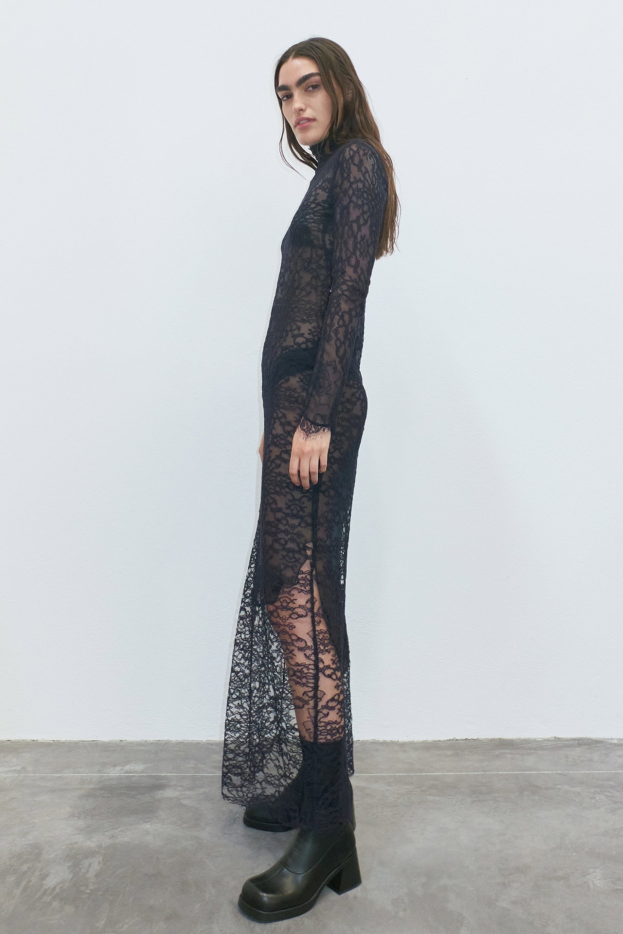 Miranda Navy Dress