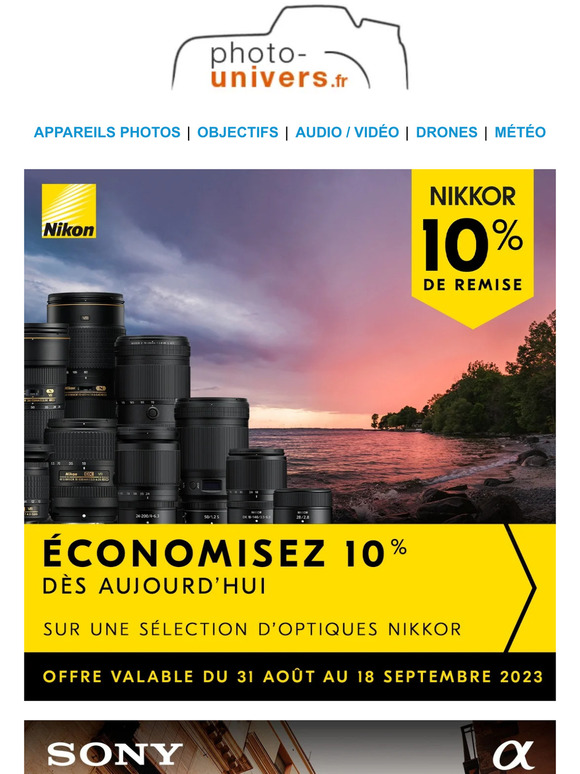 Découvrez le tout nouveau Alpha 7C II & Alpha 7C R - Offres spéciales à ne pas manquer ! 🏷️