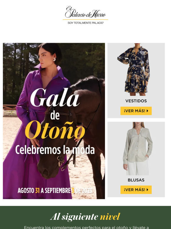 Luce tu estilo con la Gala de Otoño