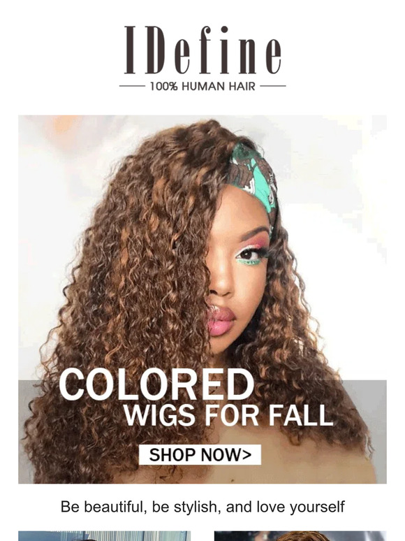 Wow, Colored Wigs Are On Sale!😍
