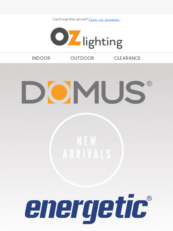 #New Arrivals | Domus & Energetic