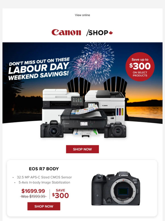 Enjoy Up to $300 Savings this Labour Day Weekend