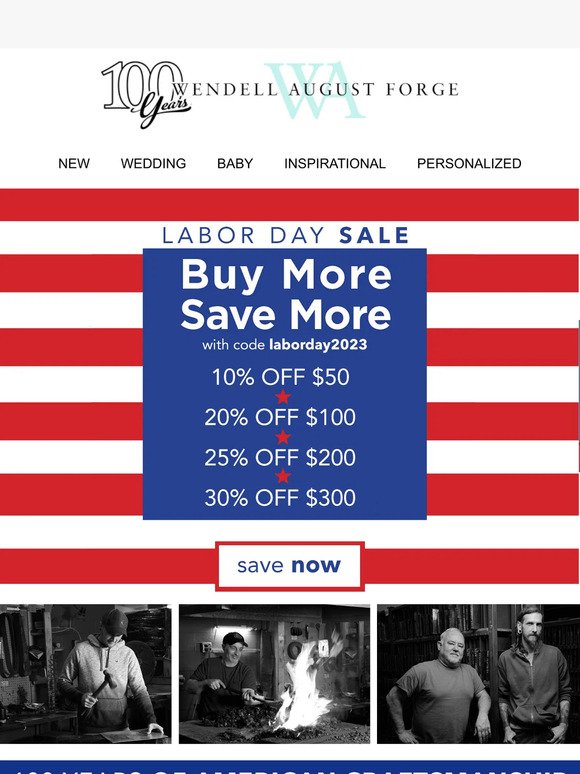 LABOR DAY SALE! ❤️💙 Save 30% TODAY