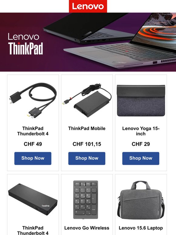 We found a ThinkPad Thu... you might like…