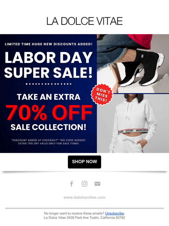 🆘 HUGE DEALS! Extra 70% Off Sale Collection!