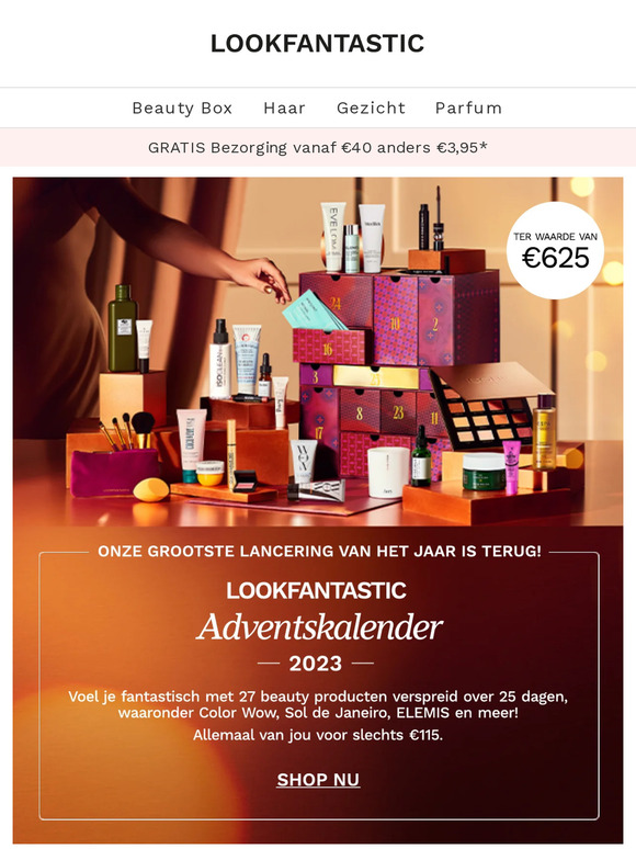 Onze adventskalender is live! 🎁