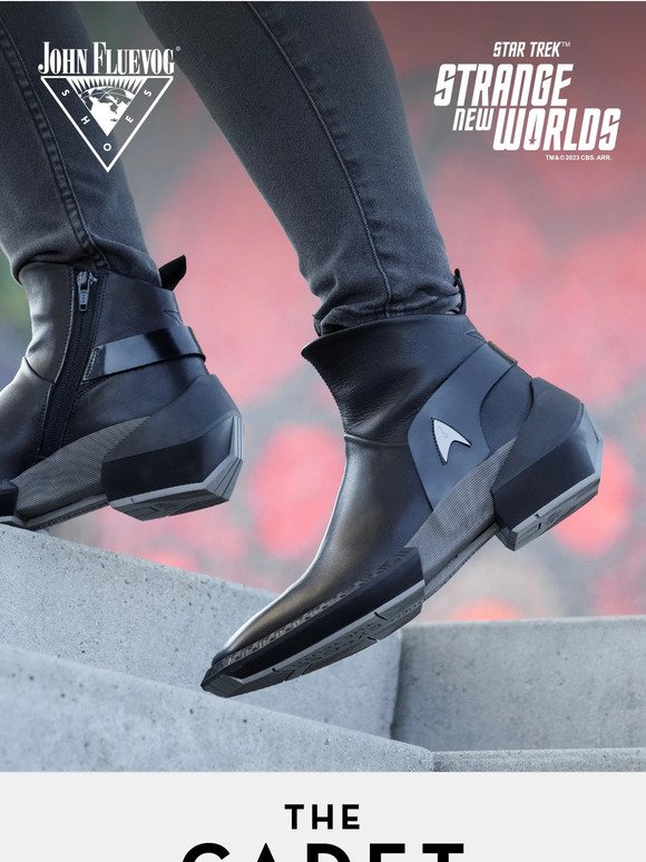 John Fluevog Shoes: NEW! Fluevog x Star Trek Ankle Boots 🪐 | Milled