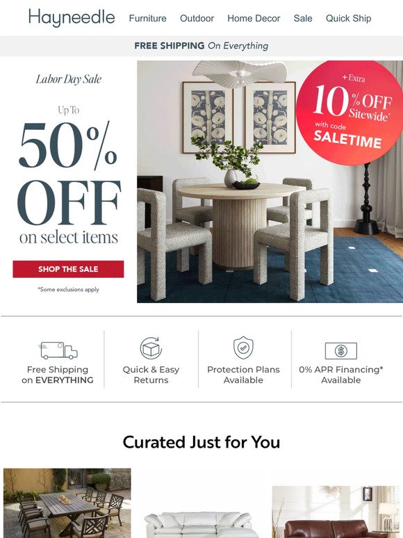 ☀️Up to 50% off furniture☀️