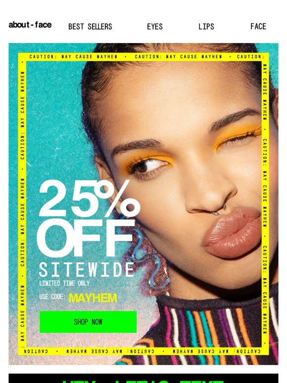 25% OFF sitewide is happening now [!!]