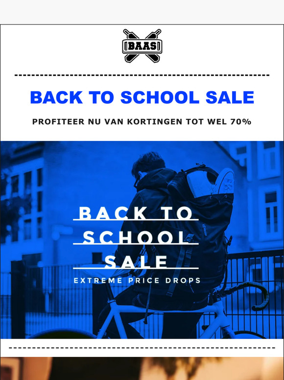 BACK TO SCHOOL SALE 🎒