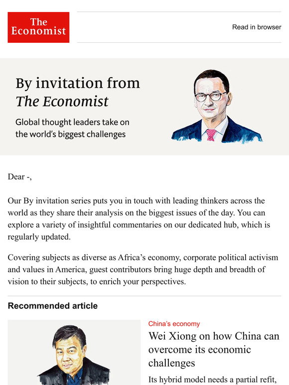 The Economist: By invitation: Wei Xiong on how China can overcome its ...
